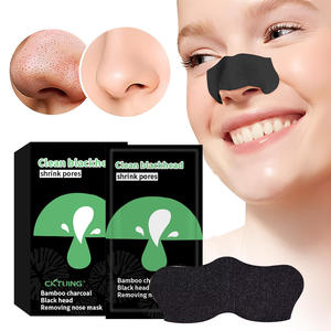 Masque peel-off nettoyant en profondeur OEM personnalisé, éliminateur de points noirs, bandes pour les pores du nez aux plantes, charbon de bois - Product Image 1