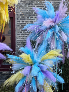 Piccole canne colorate legna da ardere fiori immortali casa matrimonio natale fai da te decorazione pampa erba pampa reed fiori secchi - Product Image 5