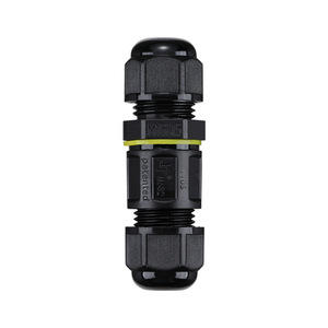 M682-A Waterproof Connector 2P 4-8mm DC <b>Plug</b> <b>In</b> For <b>LED</b> <b>Lighting</b> ABS Material IP68 Rated - Product Image 4
