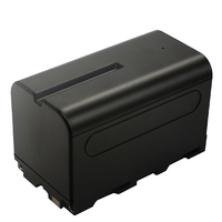 Batterie de caméra rechargeable NP-F750 5200mAh compatible avec NP-F970/F960/F950/F770/F570/F550/FX3/FX30/A7/Cano R5/Z8 - 12 mois