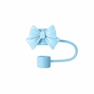 Nueva Tapa de Silicona con Diseño de Lazo para Pajitas, Cubierta Antipolvo para Pajitas de 10 mm, Accesorio Reutilizable para Vasos, Apto para Niños y Adultos - Product Image 4