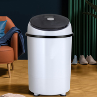 Lave-Chaussures et Sèche-Chaussures Automatique Portable Ménager Mini Machine à Laver le Linge pour Chaussures avec Séchoir 5kg
