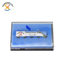 Cuchilla Warrior's Bit de Alta Calidad y Durabilidad para Plotter de Corte Graphtec, Mimaki, Pcut, Summa, Roland, Carburo Super Duro OEM, 3 Años de Garantía