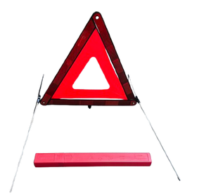 Kit de signalisation triangulaire pliable de haute qualité pour voiture en cas d'accident d'urgence - Product Image 1