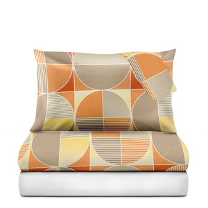 CROSBY Ensemble de housse de couette 100% coton Taille néerlandaise 30x30 76x56 Pigment imprimé - Product Image 3