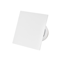 ELMAK 2025 Nouvelle Vente Chaude Ventilateur Extracteur Mural Carré en Plastique de 6 Pouces à Persiennes pour Fenêtre 110V-240V 40 dB pour Usage Domestique