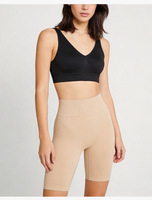 Soutien-gorge convertible noir sans armatures à fermeture magnétique, bretelles réglables, brodé, écologique, bonnet 3/4, confortable, sans coutures, doux