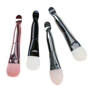 YOUXIN Brocha de Maquillaje Plana Multifuncional de Doble Cabeza con Pelo Sintético y Mango de Plástico de Alta Elasticidad para Rostro - Product Image 3