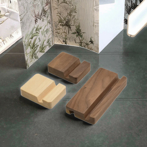 Support de téléphone en bois fait main, gravure laser gratuite, support de téléphone portable, support photo en bambou - Product Image 3