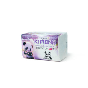 Chất lượng cao 1 lớp khăn giấy mặt với in logo tùy chỉnh được làm từ bột gỗ nguyên chất phân hủy sinh học và an toàn - Product Image 5