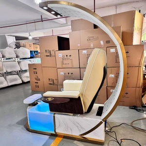 Chaise de bain de pieds électrique à usage professionnel Zxm Beauty Salon, chaise de spa pour les pieds de luxe, chaise de pédicure multifonctionnelle - Product Image 3