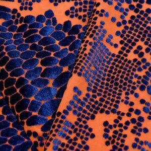 % 100% Polyester 200gsm yumuşak, İtalya devore kadife kumaş çözgü örme kadife kumaş ev tekstili kumaş tekstil kanepe/