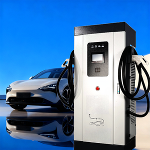 Nouvelle station de recharge pour flotte de véhicules électriques 350 kW avec écran LCD 7 pouces, recharge rapide CC 240 kW, double connecteur CCS/GBT, borne de recharge au sol pour voitures - Product Image 6