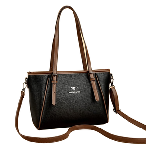 New Women's Luxury Fashion PU Leather Single <b>Strap</b> <b>Shoulder</b> & Cross Body Handbags High Quality Tanjing - Product Image 1