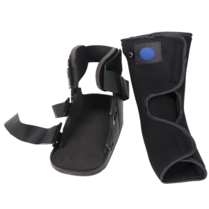 Botte médicale à air pour la cheville, pour entorses aiguës, fractures, post-opératoire, avec montants en plastique durables, soutien naturel de la marche - Product Image 4