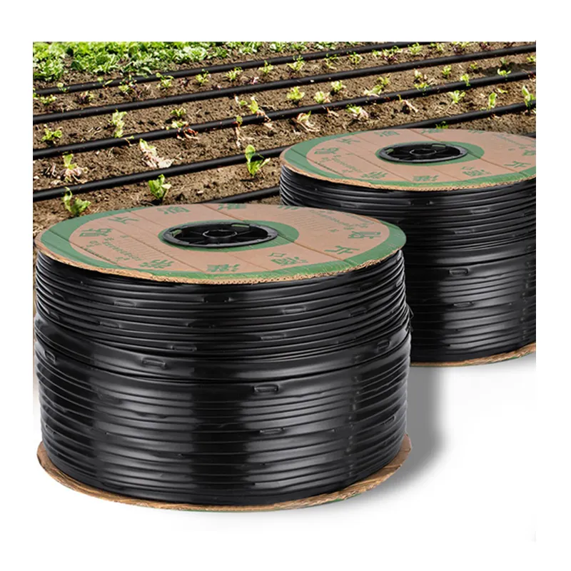 Druppelirrigatie Landbouw Bewatering Kit Zwart Ldpe Platte Buizen 16Mm Druppelaar Systemen Irrigatie Druppel Regenslang Tape