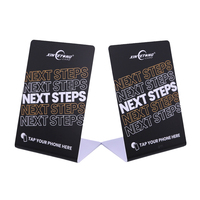 Support de menu NFC personnalisé avec impression RFID, code QR et porte-cartes pour commentaires sur les réseaux sociaux