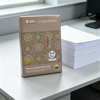 Papier de copie lisse Hanmei A4 75 g/m² blanc fiable pour les opérations d'impression et de copie quotidiennes