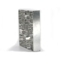 Plaque froide liquide à micro-canaux en aluminium usinée par CNC sur mesure, bloc de refroidissement par eau haute performance pour IGBT / serveur