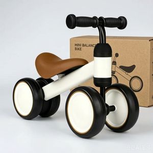 Vélo d'équilibre 4 roues pour bébé, léger et portable, trottinette d'apprentissage sans pédales pour enfants de 1 à 3 ans, vente en gros d'usine, OEM personnalisé - Product Image 5