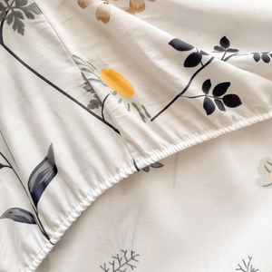 Protector de Colchón Ajustable de Algodón 100% Puro, Simple, Estampado, con Borde Ancho, Hecho a Medida, Venta al por Mayor de Fábrica - Product Image 2