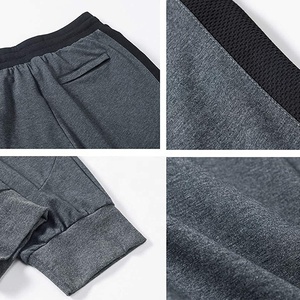 <strong>Mens</strong> Cotton Zipper Pocket Shorts Breathable Cargo Joggers Half Gym <strong>Trousers</strong> Bodybuilding Clothes Workout Shorts Capri Pants - Product Image 5