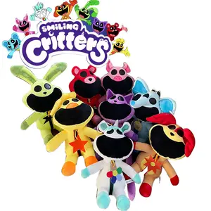 Neuankömmling Smiling Critters Benutzer definierte Cartoon Anime Horror Tier Serie Kaninchen Elefant Spielzeit Lächelnde Critters Plüsch tier Puppe