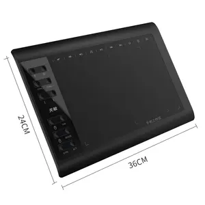 Tablet Menggambar 1060P, Pena Grafis Menggambar 10 "X6"