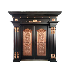 Porte double <span class=keywords><strong>de</strong></span> sécurité TECHTOP - Symbole ultime <span class=keywords><strong>de</strong></span> prestige et <span class=keywords><strong>de</strong></span> grandeur architecturale - Fabriquée sur mesure pour les propriétés d'élite - Product Image 1