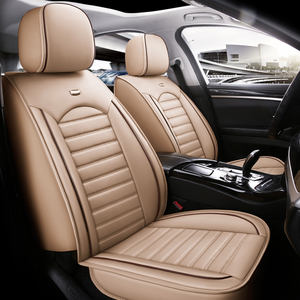 Housse <span class=keywords><strong>de</strong></span> siège <span class=keywords><strong>de</strong></span> voiture en cuir PVC <span class=keywords><strong>de</strong></span> luxe, best-seller, style sport, universelle, imperméable, compatible avec Toyota, Corolla, Camry, Honda - Product Image 1