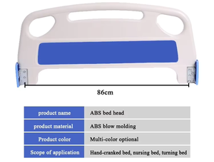 Manufacturer Factory Price CE ISO Certified ABS Manual Multifunction Hospital <strong>Bed</strong> Head Foot <strong>Board</strong> <strong>Panel</strong> 1 Year Warranty - Product Image 6