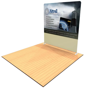 8ft 10ft 20ft triển lãm bối cảnh triển lãm thương mại hiển thị CuộN kéo lên <span class=keywords><strong>Pop</strong></span> Up hiển thị gian hàng căng và đường cong biểu ngữ đứng bên nền - Product Image 4