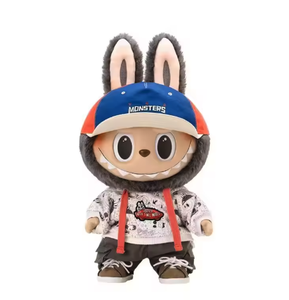 Original for labubu Big Dolls 38cm Latte Toys PVC Plush Toys Mystery Boxes Walk by Fortune - Product Image 6