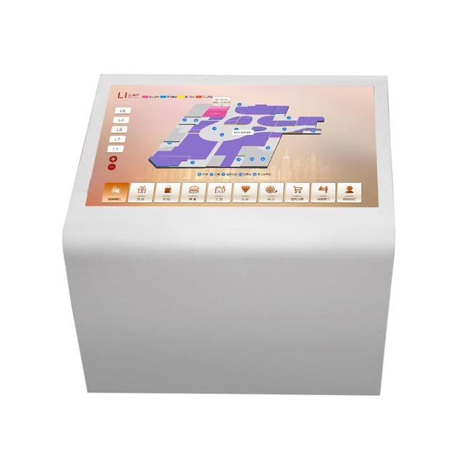 Aiyos 32 Inch S Style Indoor Digital Signage Display Podium Stand All in One Interactive Smart Billboard for Advertisement