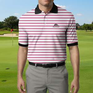 Venta al por mayor Custom Dye Sublimation impresión camisa <span class=keywords><strong>de</strong></span> golf ropa hombre diseño marcas <span class=keywords><strong>de</strong></span> ropa <span class=keywords><strong>de</strong></span> golf - Product Image 1