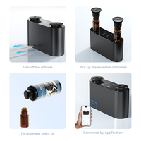 Diffuseur électrique CNUS X4Twins avec prise EU pour la maison, diffuseur intelligent, diffuseur d'huiles essentielles, pompes jumelles, parfum pour diffuseur de parfum