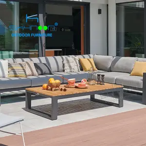 Canapé de jardin extérieur de haute qualité salon canapé de jardin offre spéciale canapé de jardin en aluminium (32105)