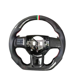 <span class=keywords><strong>Volante</strong></span> <span class=keywords><strong>Deportivo</strong></span> Personalizado de Fibra de Carbono Compatible con Modelos <span class=keywords><strong>Fiat</strong></span> 2013-2021 - Product Image 1