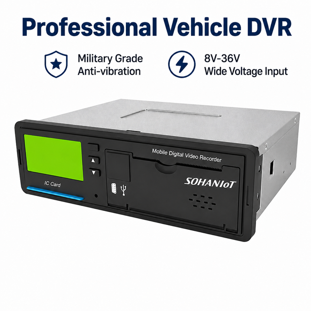 E-Mark Standard 4 Channel Fleet Management System Real-time GPS Tracking Dual SD Card WiFi 1080P ADAS DSM AI Safety Mobile DVR