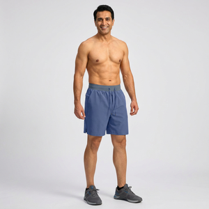 Shorts décontractés sportifs d'été pour hommes, taille 3XL, de haute qualité, fabriqués au Pakistan, séchage rapide, service OEM, personnalisables, en toile unie - Product Image 1