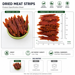 Friandises pour chiens Nom Pet, poitrine de canard entière séchée à l'air, riches en protéines, sans céréales, pour digestion sensible, 200g-2kg OEM/ODM - Product Image 3