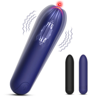 Mini vibromasseur à balles, 10 modes de vibration, silicone, rechargeable par USB, résistant à l'eau, masseur du point G, OEM ODM, logo personnalisé