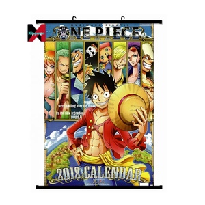 Bannière murale en toile <span class=keywords><strong>Manga</strong></span> Art 60-90CM, rouleau mural, affiche d'anime Luffy - Product Image 1