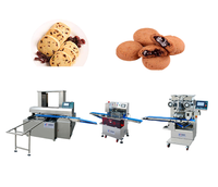 Nouvelle Machine Automatique Multifonctionnelle en Acier Inoxydable pour la Fabrication de Biscuits et l'Encrustage de Pâtisseries, 20-120 pièces/min, Boîtier en Bois