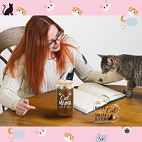 Coffrets cadeaux personnalisés pour les amoureux des chats et les femmes - Design créatif fait main avec des matériaux naturels