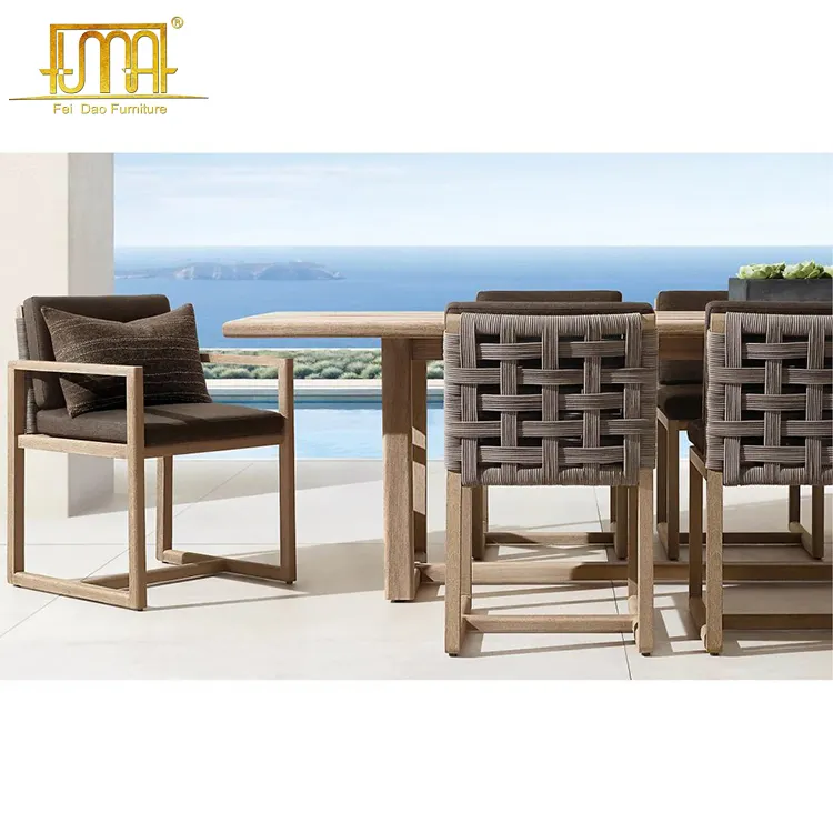 Modern Handmade Arrival Outdoor Furniture Set Teak Dining Chair