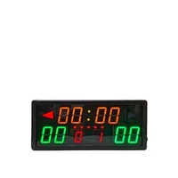 Tableau de bord électronique de basket-ball et de badminton à LED télécommandé Horloge de tir 24 secondes Compte à rebours en matière plastique pour les compétitions
