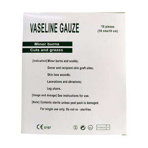 फैक्टरी मेड उच्च गुणवत्ता 3 साल शेल्फ जीवन oem बाँझ ड्रेसिंग पैराफिन धुंध - Product Image 4