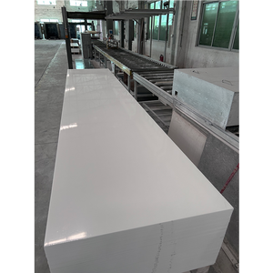 建設用石材メーカービッグスラブホワイト6-30mmキッチン & バスルーム用固体表面材料 - Product Image 1