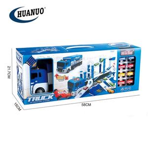 Petite <span class=keywords><strong>enfance</strong></span> multifonction déformation <span class=keywords><strong>Police</strong></span> voiture fente jouets véhicule électrique stockage camion jouet - Product Image 5